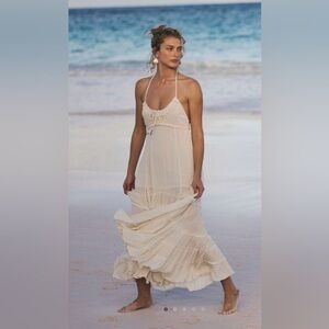 NWOT size Medium Free People Burst of Bliss Maxi dress